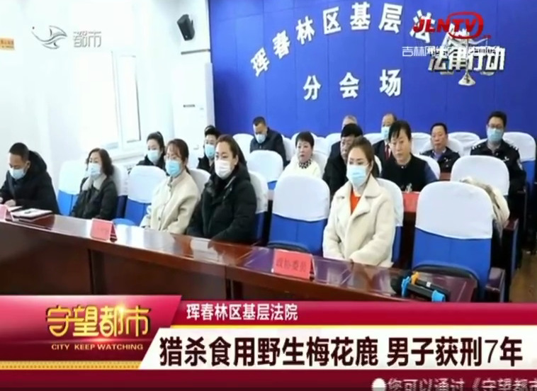 珲春林区基层法院：猎杀食用野生梅花鹿 男子获刑7年